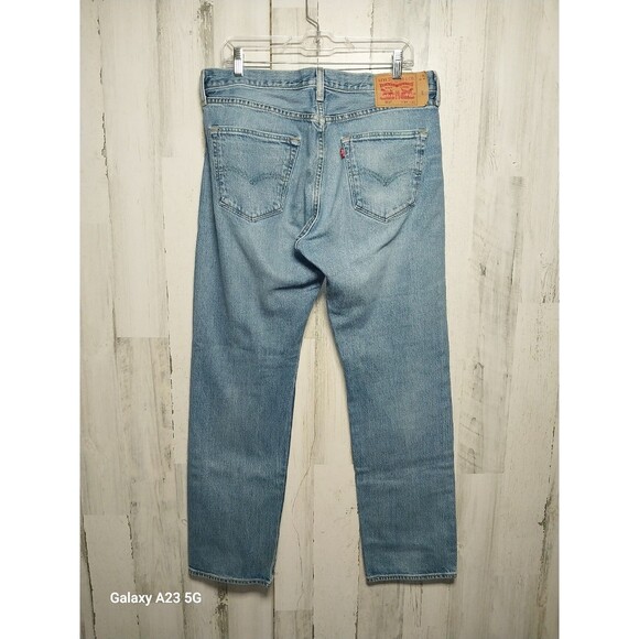 Levi's 501 Jeans 34x32 Straight Leg (36x31.5 Actual) - Picture 4 of 6